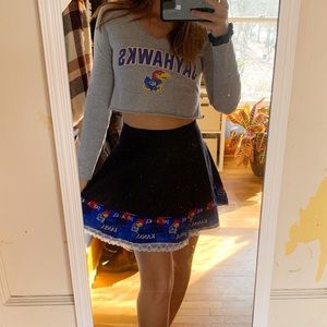 SOLD - University of Kansas SKIRT